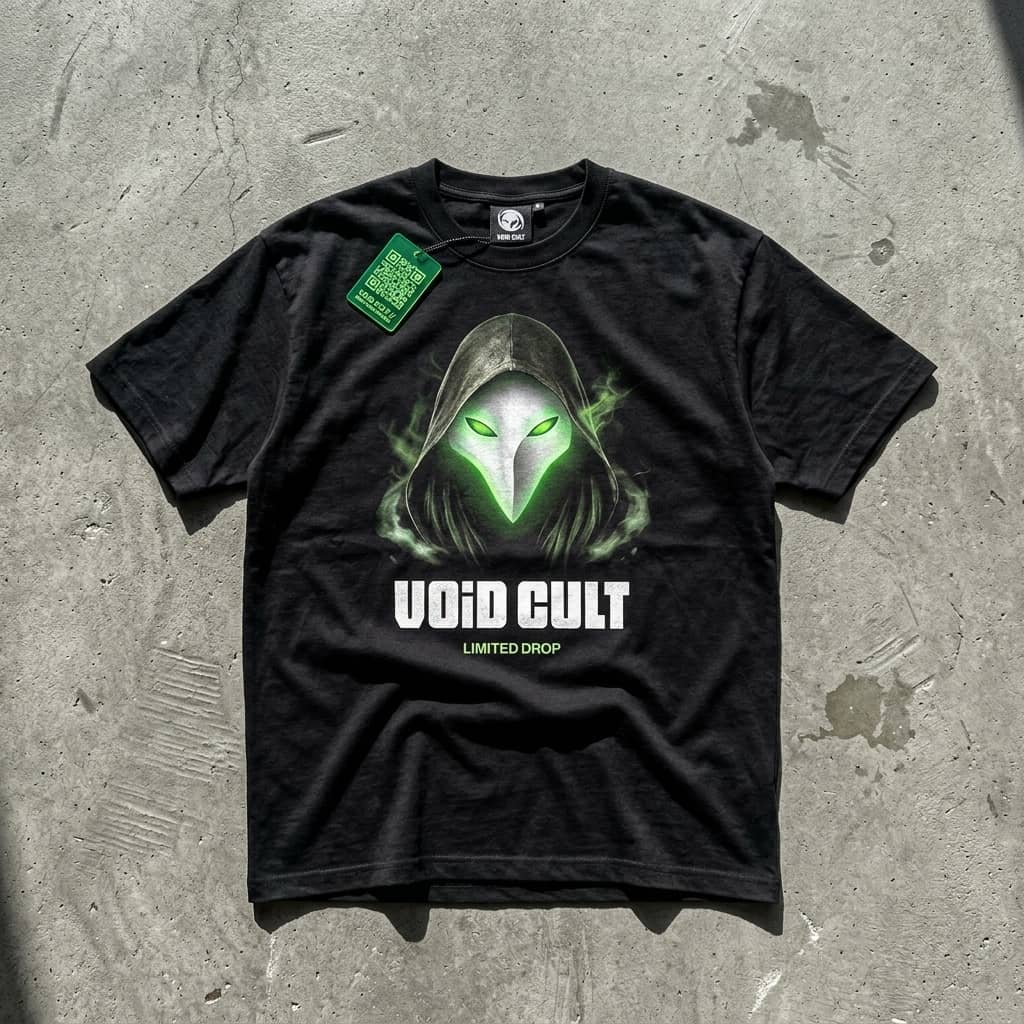 Void Cult Graphic Cotton T-Shirt